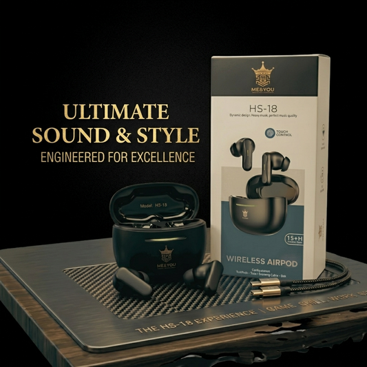 ME$YOU HS-18 Earbuds | Touch Control + 15H Battery |