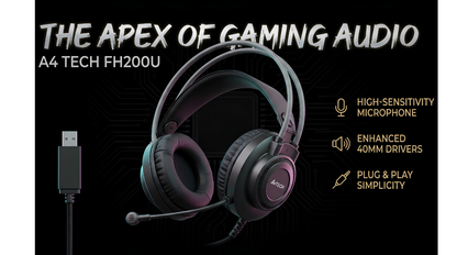 A4Tech FH200U Conference USB Over-Ear Headphone