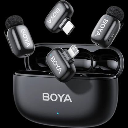 BOYA mini-2-01 Upgraded Super Mini Wireless Microphone