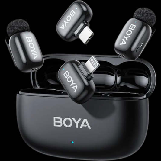BOYA mini-2-01 Upgraded Super Mini Wireless Microphone