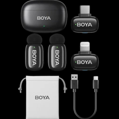 BOYA mini-2-01 Upgraded Super Mini Wireless Microphone