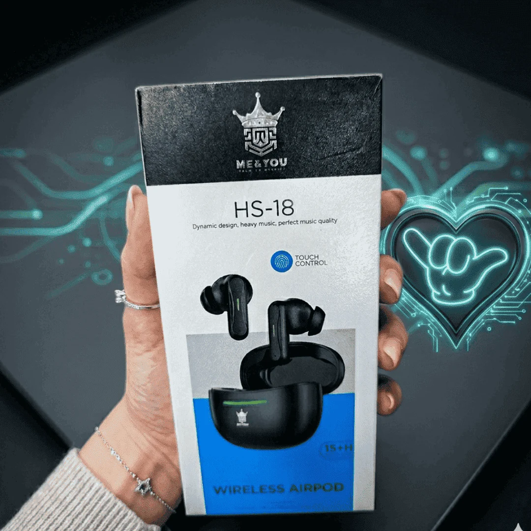 ME$YOU HS-18 Earbuds | Touch Control + 15H Battery |