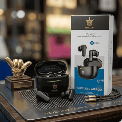 ME$YOU HS-18 Earbuds | Touch Control + 15H Battery |